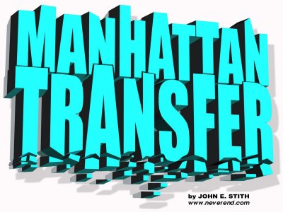 Manhattan Transfer logo by Kavin King